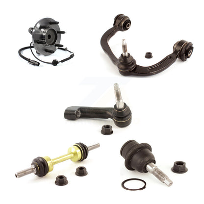 Upper Control Arm Lower Ball Joint Outer Tie Rod & Link Front Right Kit For Ford