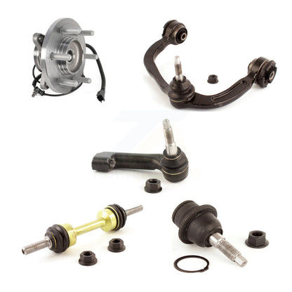 Upper Control Arm Lower Ball Joint Outer Tie Rod & Link Front Right Kit For Ford
