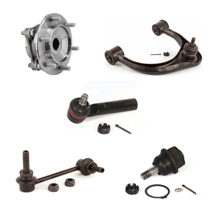 Upper Control Arm Lower Ball Joint Outer Tie Rod Link Front Right Kit For Toyota