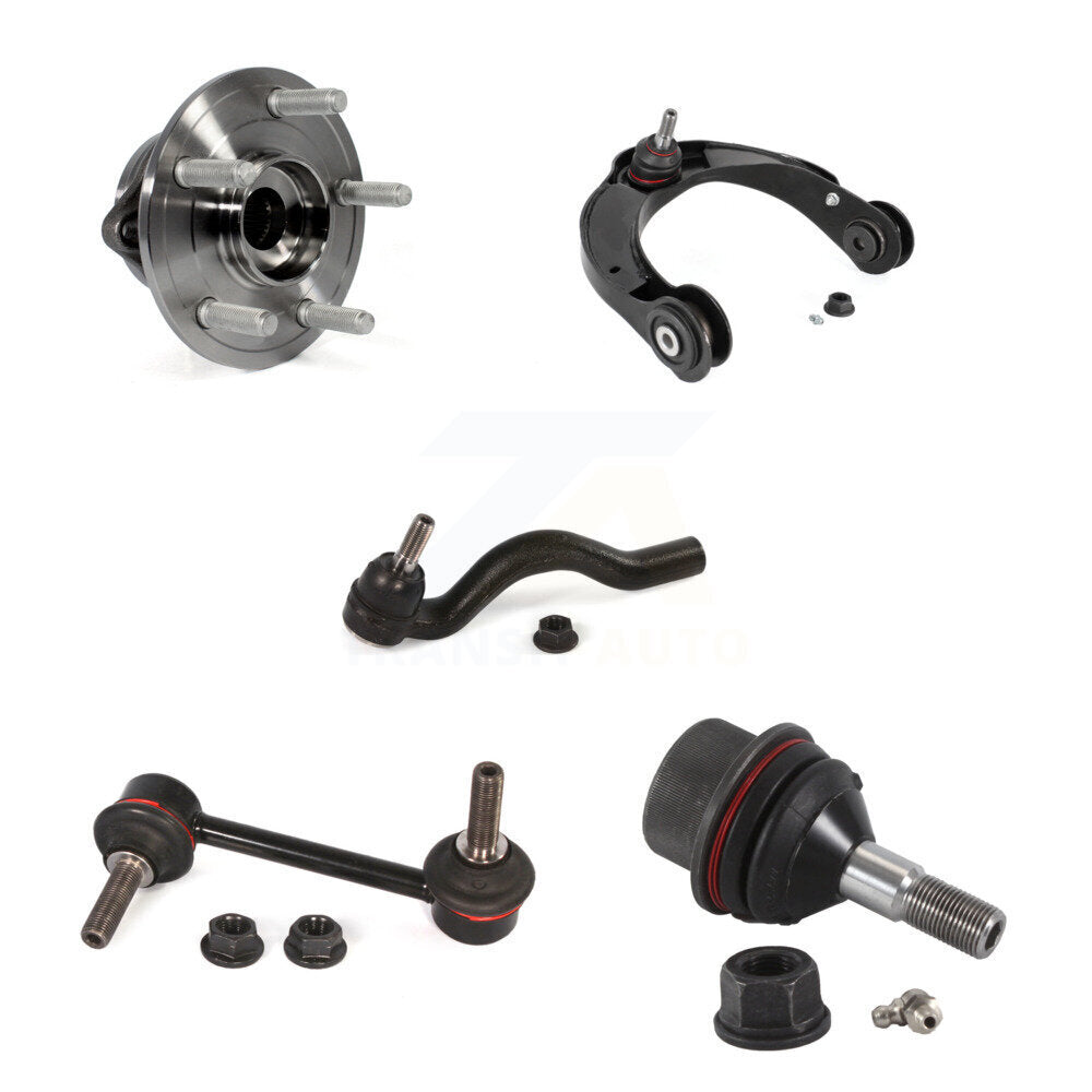 Upper Control Arm Lower Ball Joint Outer Tie Rod & Link Front Right Kit For Jeep