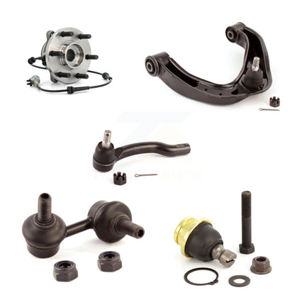 Upper Control Arm Lower Ball Joint Outer Tie Rod Link Front Right Kit For Nissan