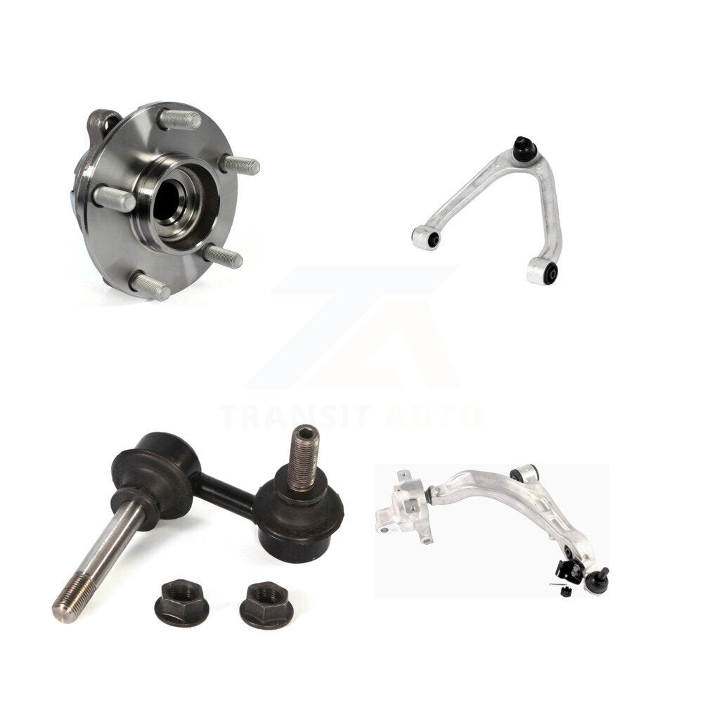 Bearing Lower Upper Control Arm Link Front Left Kit For INFINITI FX35 QX70 FX37