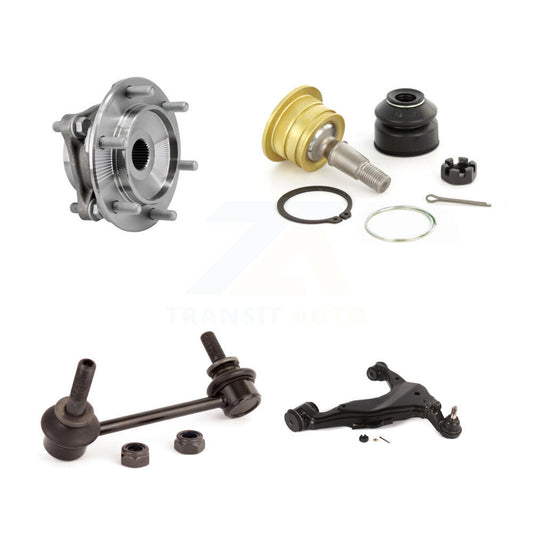 Hub Bearing Lower Control Arm Upper Ball Joint Link Front Left Kit For Toyota FJ
