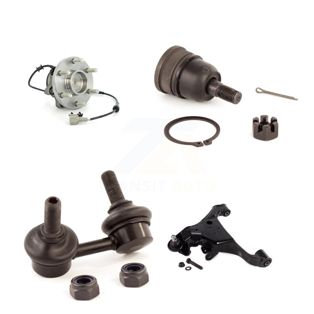Bearing Lower Control Arm Upper Ball Joint Link Front Left Kit For Nissan Xterra