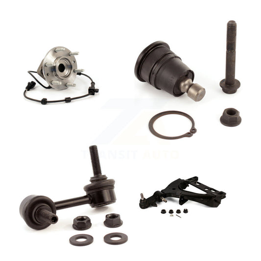 Bearing Lower Arm Upper Ball Joint & Link Front Left Kit For GMC Chevrolet Envoy