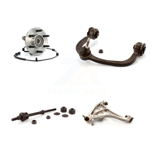 Bearing Lower Upper Control Arm Link Front Left Kit For Ford F-150 Lincoln Mark
