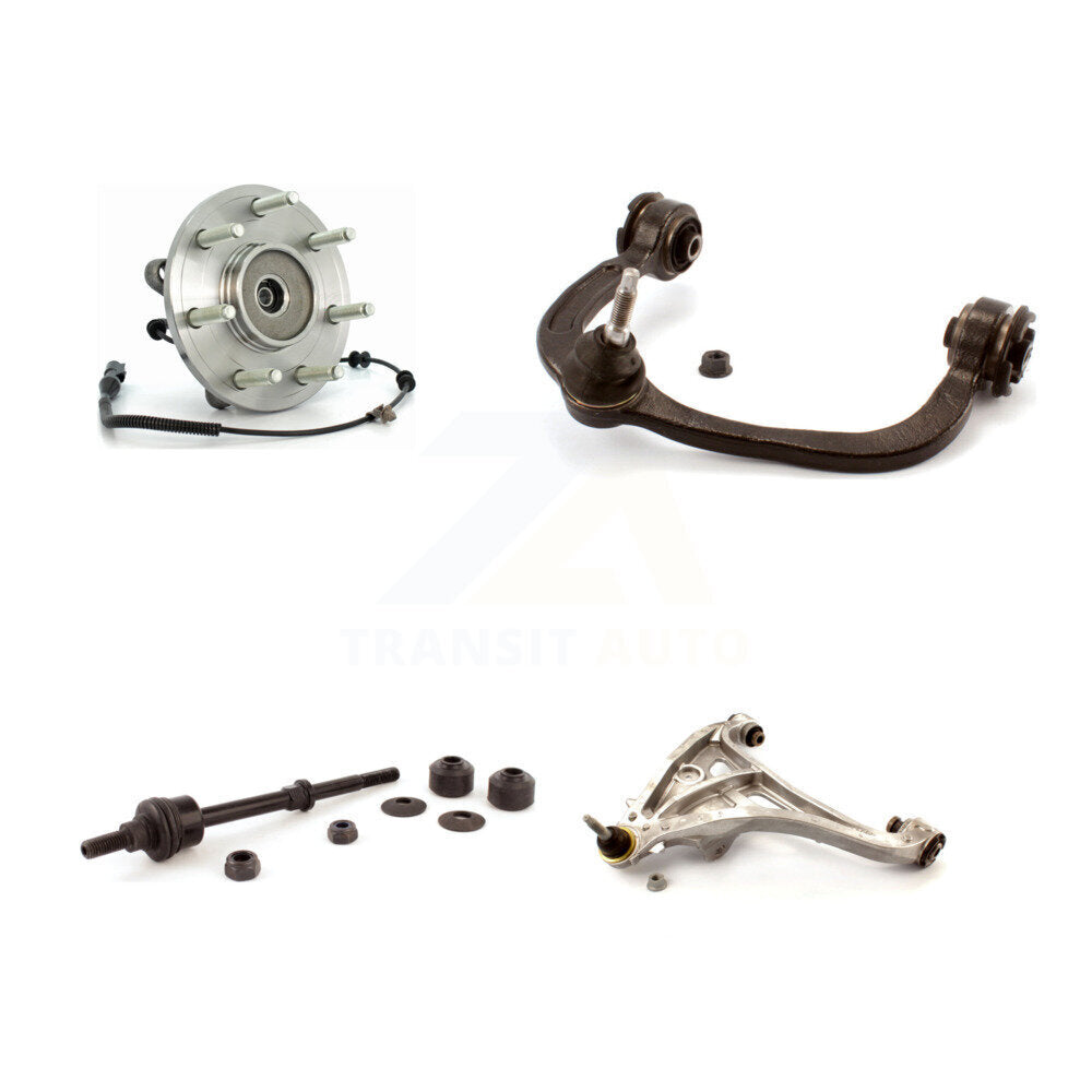 Bearing Lower Upper Control Arm Link Front Left Kit For Ford F-150 Lincoln Mark