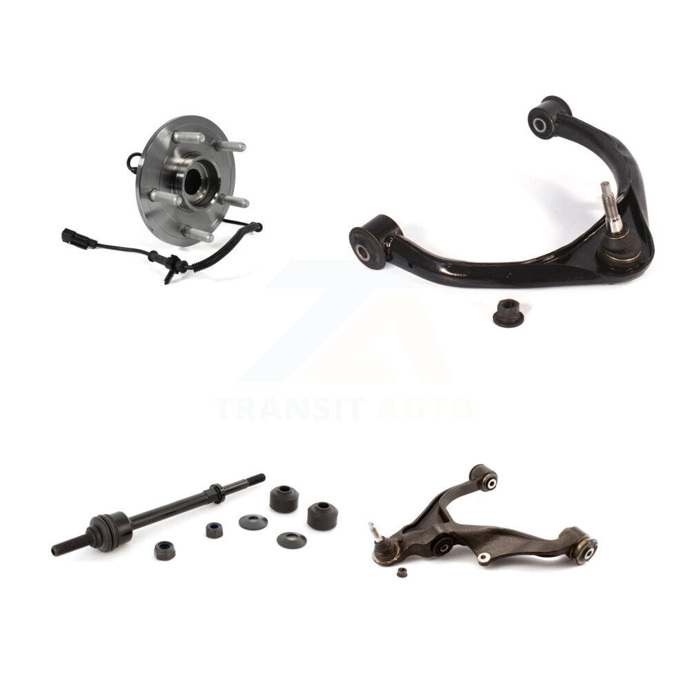 Hub Bearing Lower Upper Control Arm Link Front Left Kit For Ram 1500 Classic 4WD