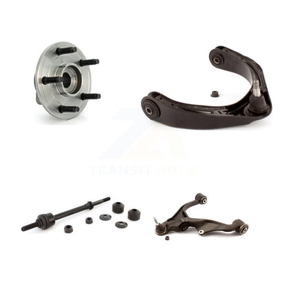 Bearing Lower Upper Control Arm with BJ & Link Front Left Kit For Dodge Ram 1500