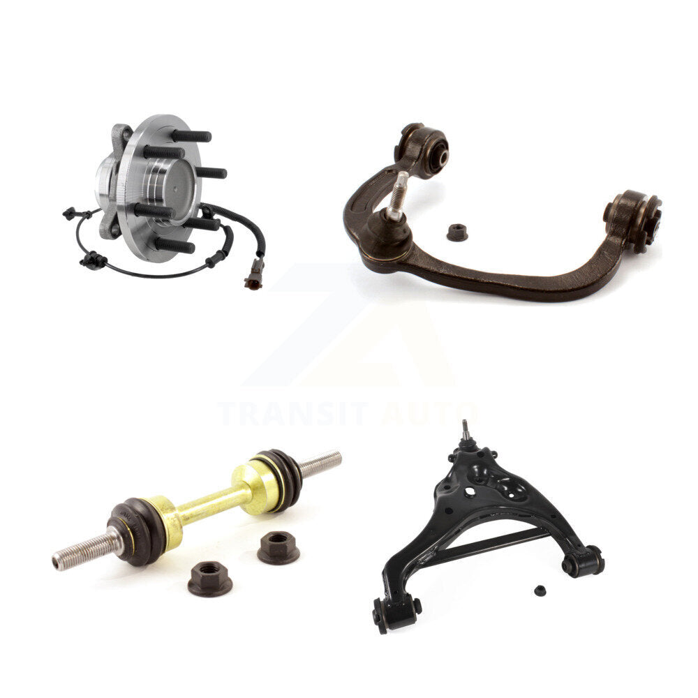 Bearing Lower Upper Control Arm & Link Front Left Kit For Ford F-150 Expedition