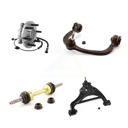 Bearing Lower Upper Control Arm & Link Front Left Kit For Ford F-150 Expedition