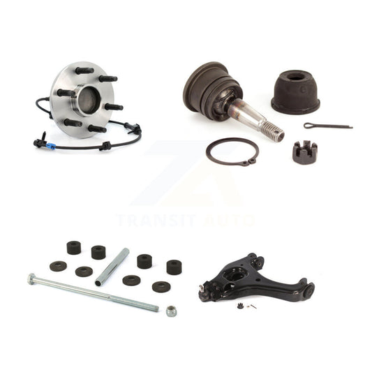 Bearing Lower Control Arm Upper Ball Joint Link Front Left Kit For Chevrolet GMC