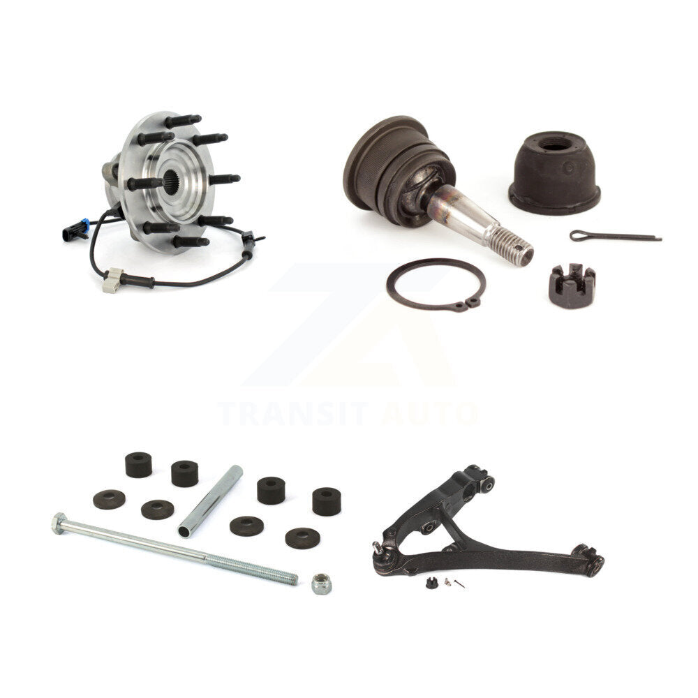 Bearing Lower Control Arm Upper Ball Joint Link Front Left Kit For Chevrolet GMC