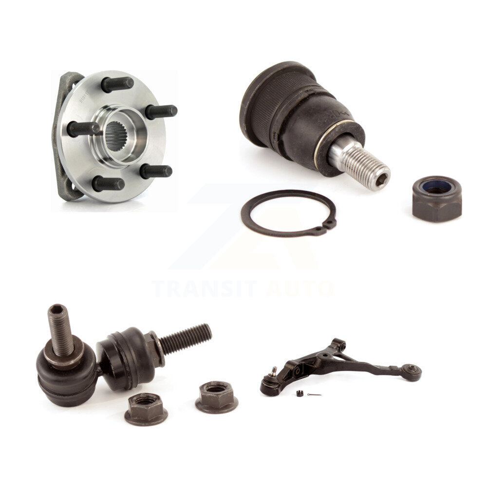 Hub Bearing Lower Control Arm Upper Ball Joint Link Front Left Kit For Chrysler