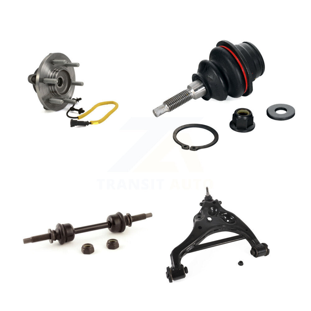 Bearing Lower Control Arm Upper Ball Joint & Link Front Left Kit For Ford F-150