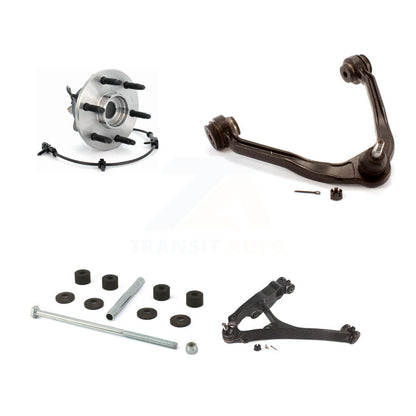 Bearing Lower Upper Control Arm Link Front Left Kit For Chevrolet GMC Silverado