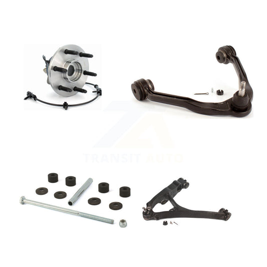 Bearing Lower Upper Control Arm Link Front Left Kit For Chevrolet GMC Silverado