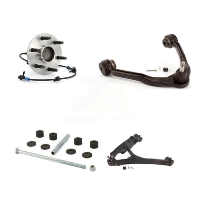 Bearing Lower Upper Control Arm Link Front Left Kit For Chevrolet GMC Sierra XL