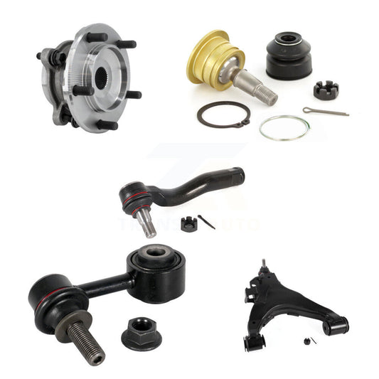 Bearing Lower Control Arm Upper Ball Joint Outer Tie Rod Link Front Left Kit For