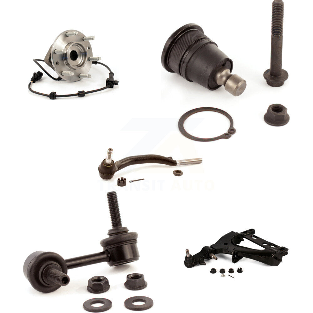 Bearing Lower Arm Upper Ball Joint Outer Tie Rod Link Front Left Kit For GMC XL