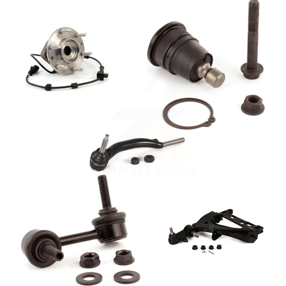 Bearing Lower Arm Upper Ball Joint Outer Tie Rod Link Front Left Kit For GMC XL