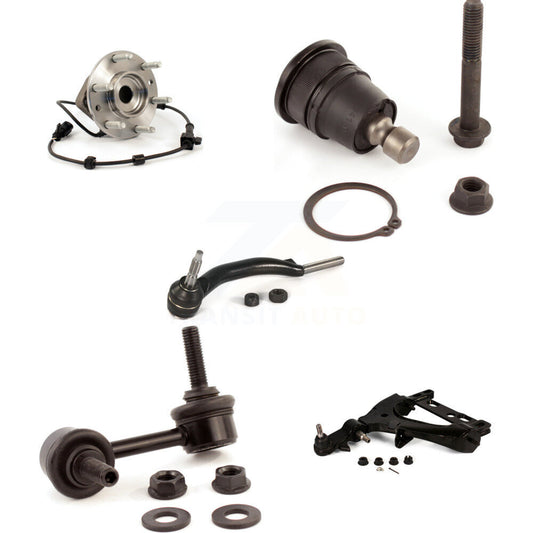 Bearing Lower Arm Upper Ball Joint Outer Tie Rod Link Front Left Kit For GMC XL