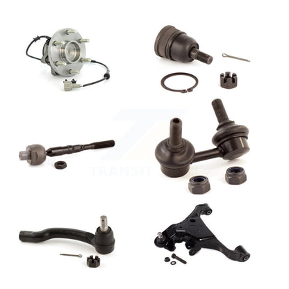 Bearing Lower Control Arm Upper Ball Joint Tie Rod & Link Front Left Kit For RWD