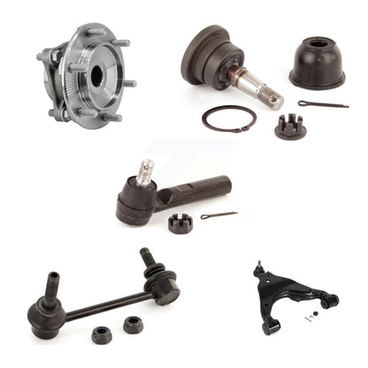 Bearing Lower Control Arm Upper Ball Joint Outer Tie Rod Link Front Left Kit For