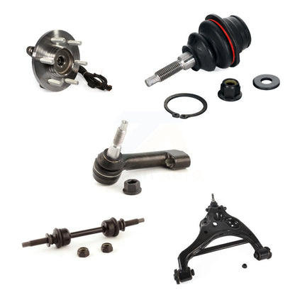 Bearing Lower Control Arm Upper Ball Joint Outer Tie Rod Link Front Left Kit For