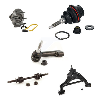 Bearing Lower Control Arm Upper Ball Joint Outer Tie Rod Link Front Left Kit For
