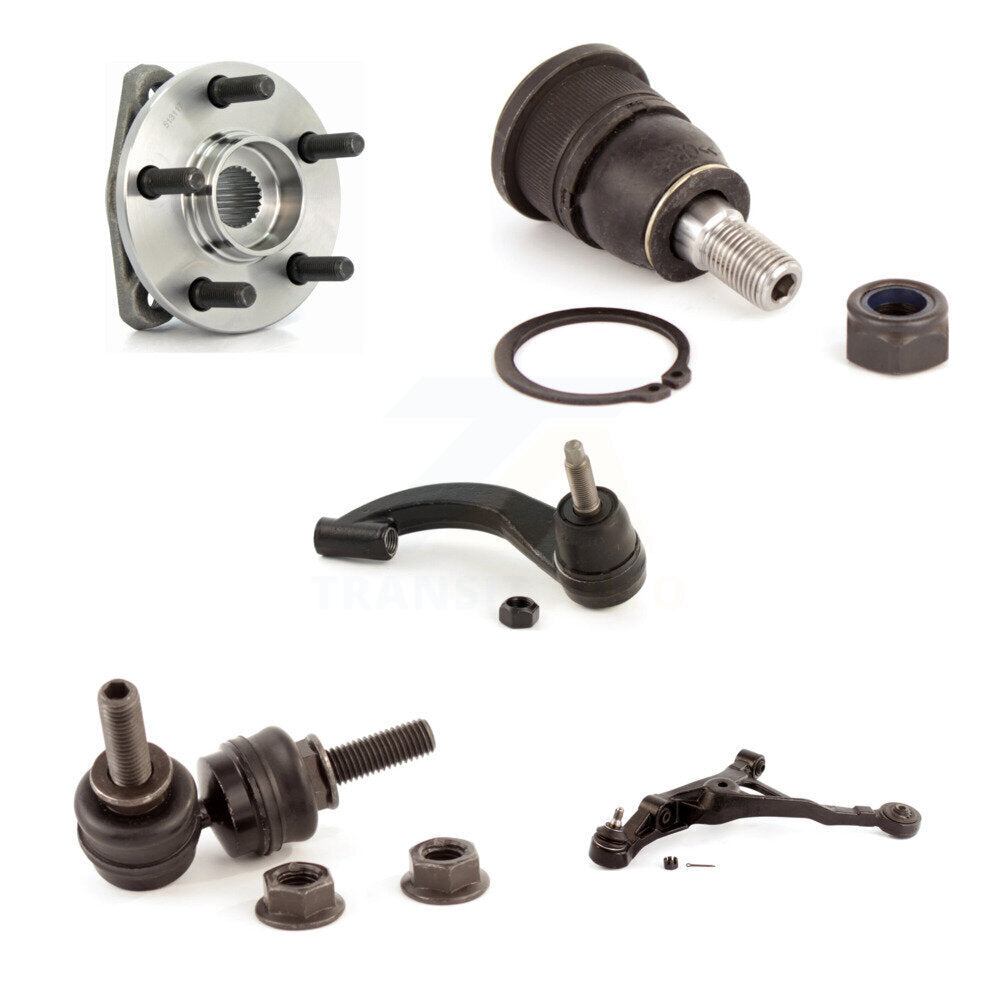 Bearing Lower Arm Upper Ball Joint Outer Tie Rod Link Front Left Kit For Sebring