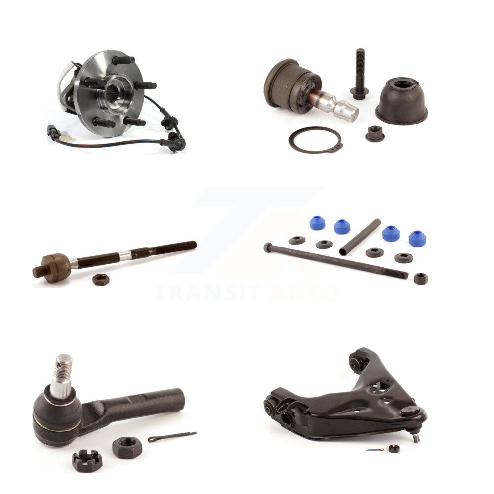Bearing Lower Arm Upper Ball Joint Tie Rod & Link Front Left Kit For Mazda B4000
