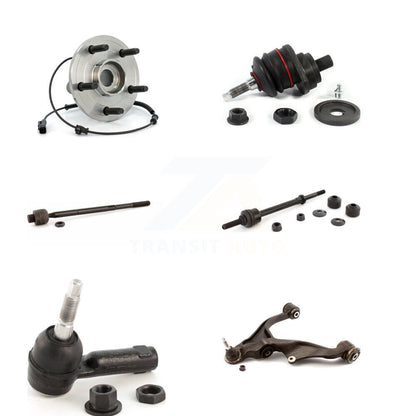 Bearing Lower Control Arm Upper Ball Joint Tie Rod & Link Front Left Kit For Ram