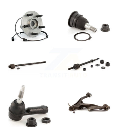 Bearing Lower Control Arm Upper Ball Joint Tie Rod & Link Front Left Kit For Ram
