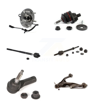 Bearing Lower Control Arm Upper Ball Joint Tie Rod & Link Front Left Kit For Ram