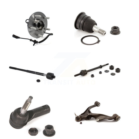 Bearing Lower Control Arm Upper Ball Joint Tie Rod & Link Front Left Kit For Ram