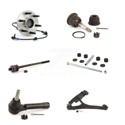 Bearing Lower Control Arm Upper Ball Joint Tie Rod & Link Front Left Kit For GMC