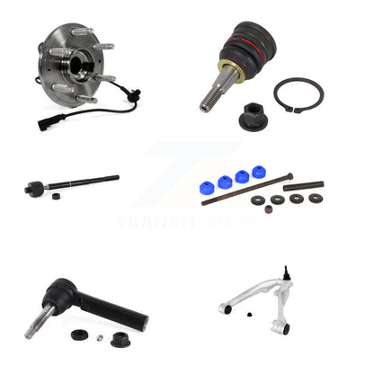 Bearing Lower Control Arm Upper Ball Joint Tie Rod & Link Front Left Kit For GMC