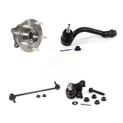 Bearing Lower Ball Joint Outer Tie Rod & Link Front Left Kit For Hyundai Sonata