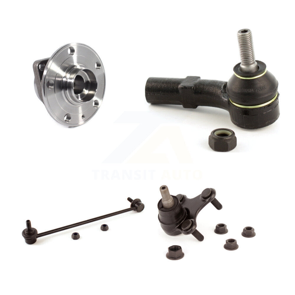 Bearing Lower Ball Joint Outer Tie Rod Link Front Left Kit For Volkswagen Jetta