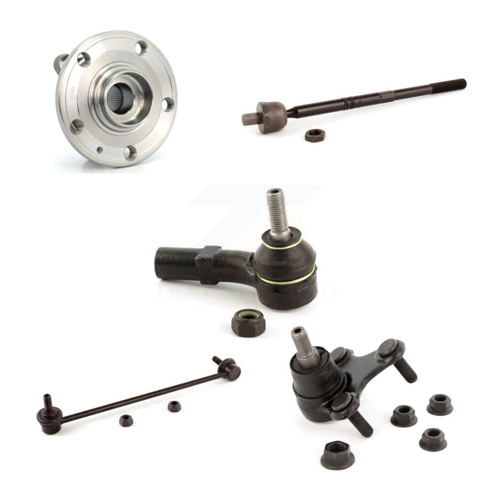 Bearing Lower Ball Joint Tie Rod Link Front Left Kit (5Pc) For Volkswagen Jetta
