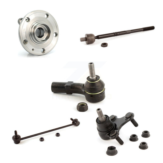 Bearing Lower Ball Joint Tie Rod Link Front Left Kit (5Pc) For Volkswagen Jetta