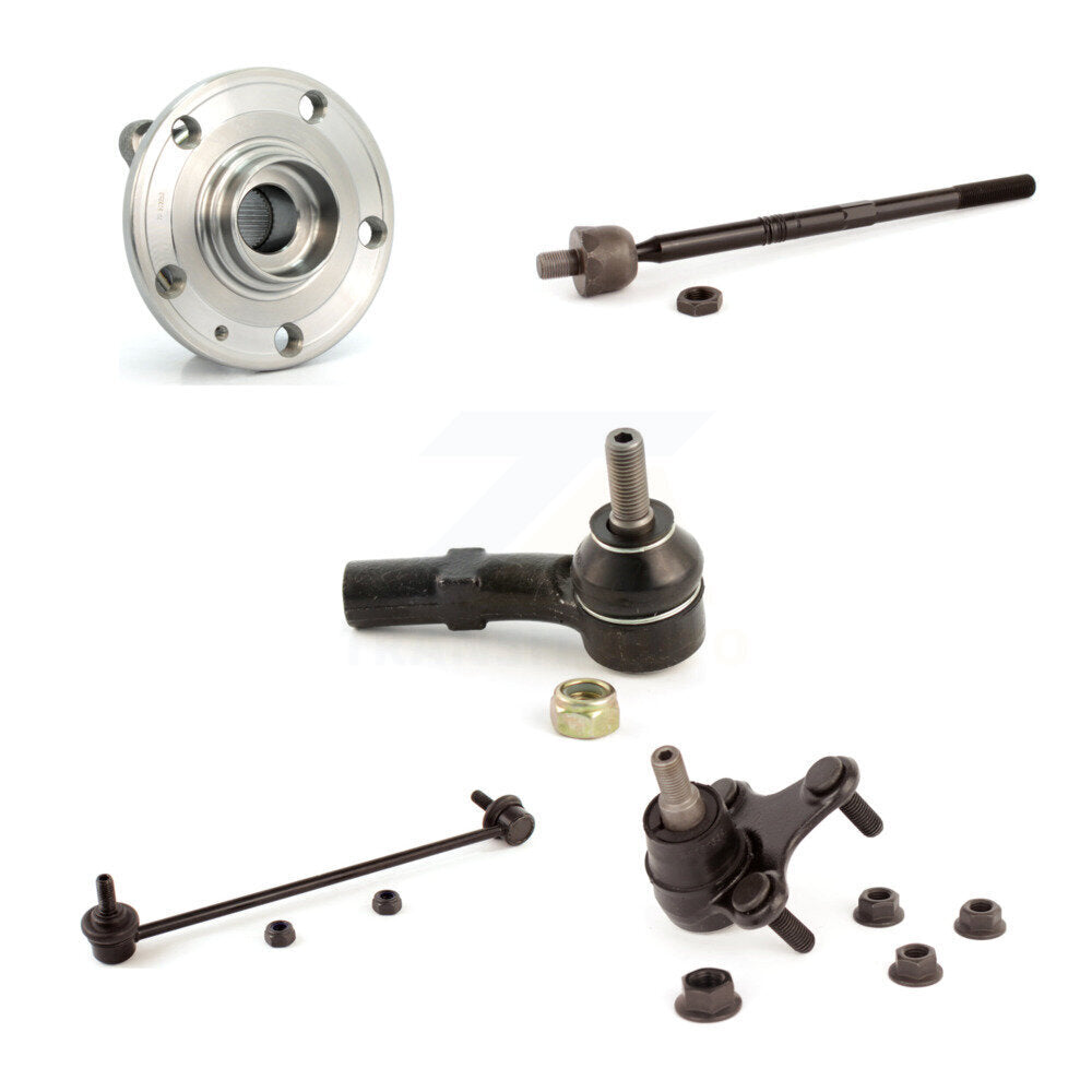 Bearing Lower Ball Joint Tie Rod Link Front Left Kit (5Pc) For Volkswagen Passat