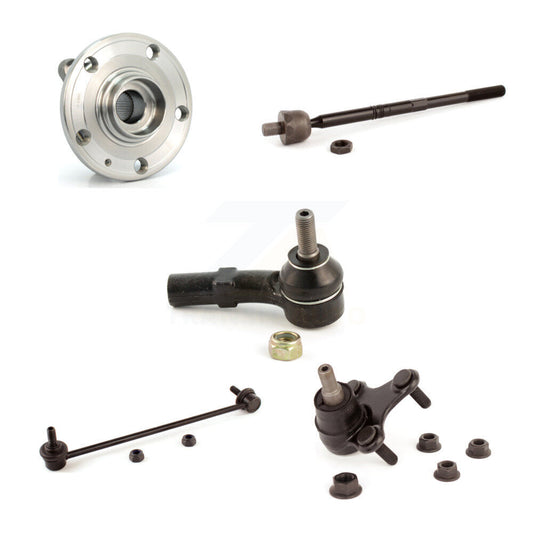 Bearing Lower Ball Joint Tie Rod Link Front Left Kit (5Pc) For Volkswagen Passat