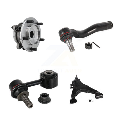 Bearing Lower Control Arm Outer Tie Rod & Link Front Left Kit For Toyota Tundra
