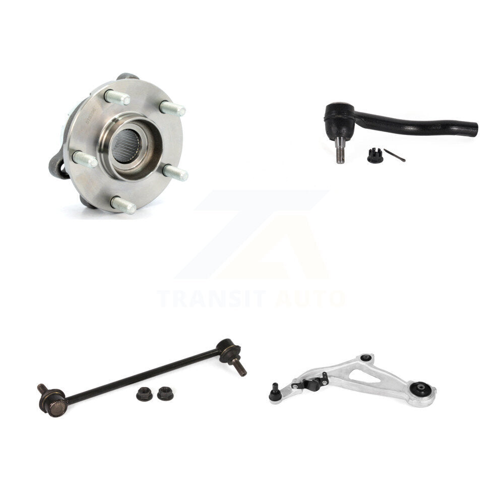 Bearing Lower Arm Outer Tie Rod & Link Front Left Kit For Nissan Pathfinder QX60