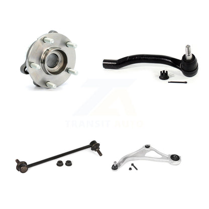 Hub Bearing Lower Arm Outer Tie Rod Link Front Left Kit For Nissan Altima Maxima