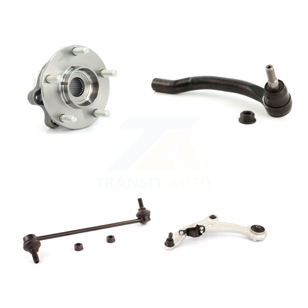 Bearing Lower Control Arm Outer Tie Rod & Link Front Left Kit For Nissan Altima