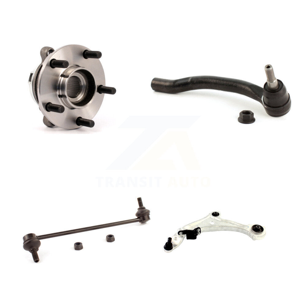 Bearing Lower Control Arm Outer Tie Rod & Link Front Left Kit For Nissan Murano