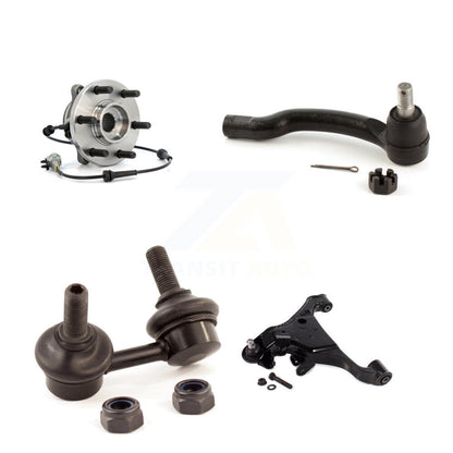 Bearing Lower Control Arm Outer Tie Rod Link Front Left Kit For Nissan Frontier